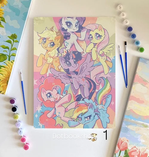 نقاشی بومی آبرنگی فانتزی 30 در 40