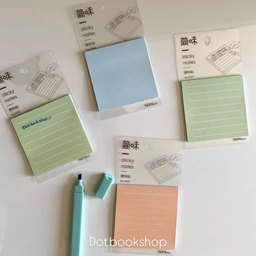 استیک نوت های خط دار