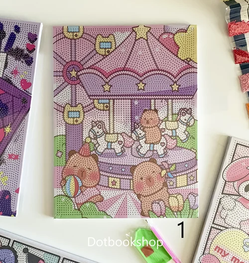 نقاشی الماسی فانتزی 30 در 40