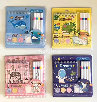 ست نقاشی با ماژیک وارداتی