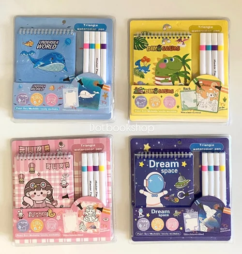 ست نقاشی با ماژیک وارداتی