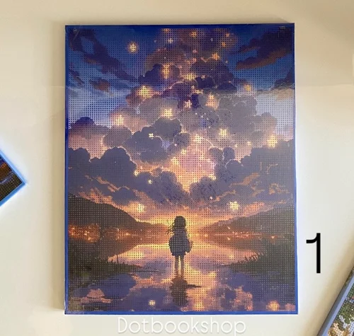 نقاشی الماسی بزرگسال 40 در 50