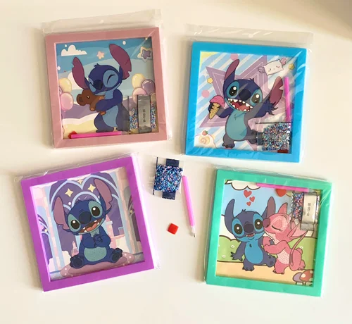 نقاشی الماسی قاب دار استیچ