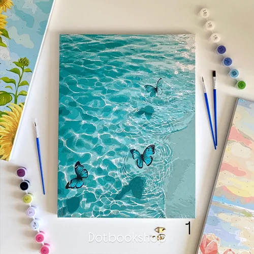 نقاشی بومی شماره گذاری سایز 30 در 40