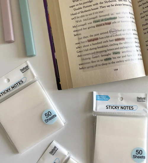 استیک نوت شفاف ساده