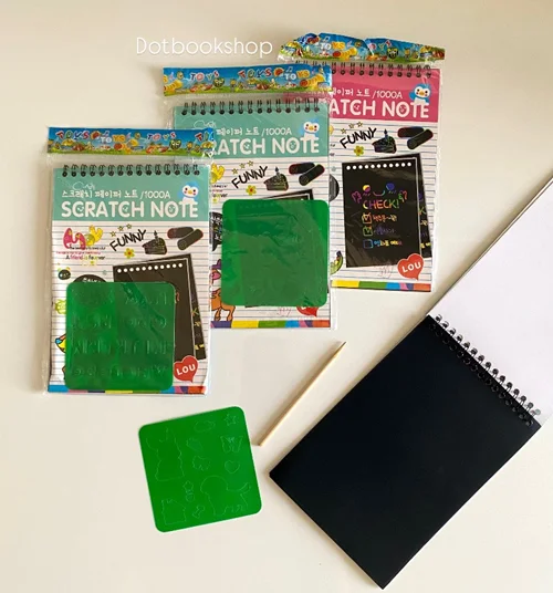 دفترچه خراشیدنی